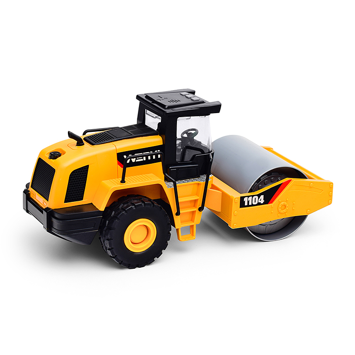 Каток WY1104A "Работяга" 1:10 (свет, звук) в коробке