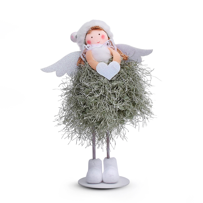 Новогоднее украшение DP-0691 "Феечки" 12,5*1,3 см. 