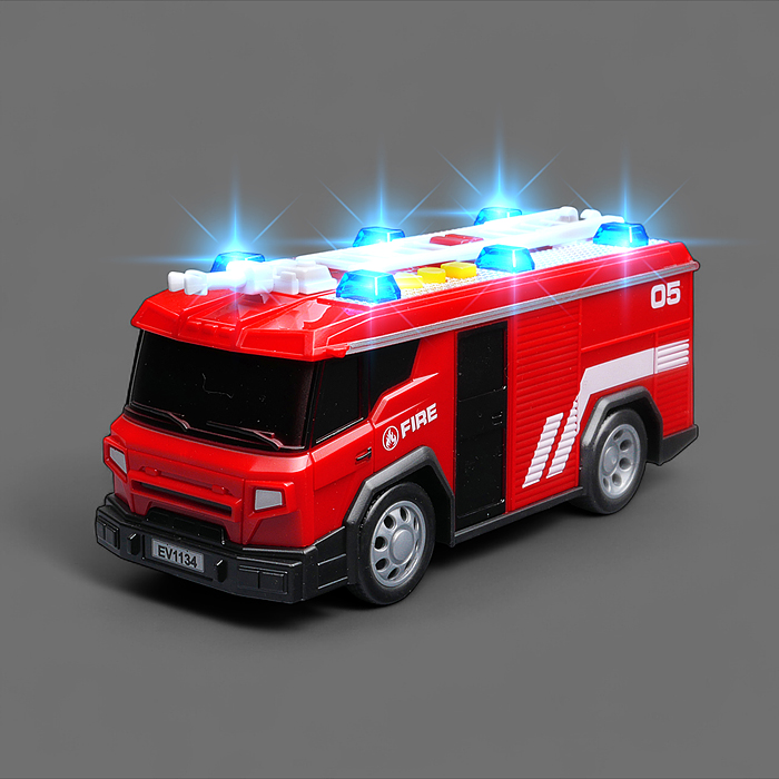 Набор машин WY1109A-5 "Спасатели" 1:32 (свет, звук) в коробке