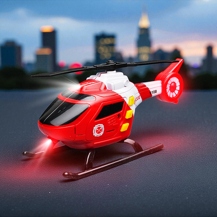Набор машин WY1109A-5 "Спасатели" 1:32 (свет, звук) в коробке