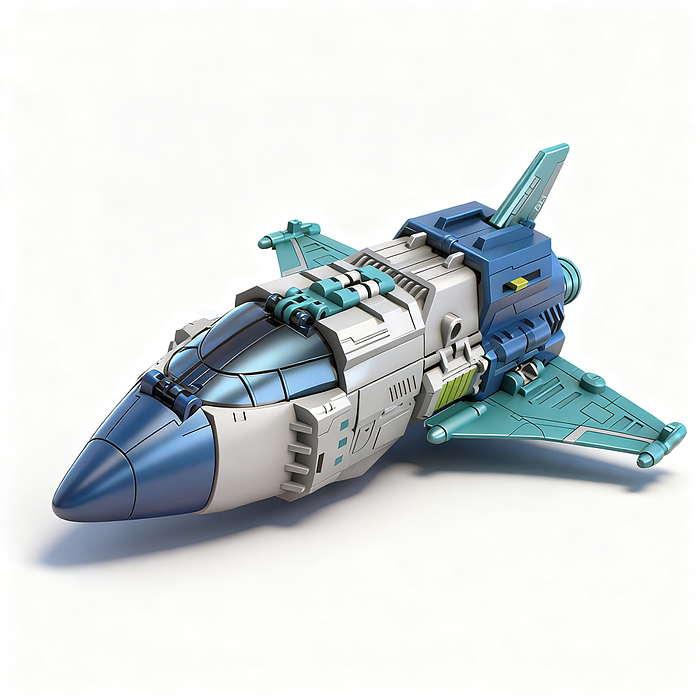 Робот KBL-B15 трансформирующийся в космический корабль, в коробке